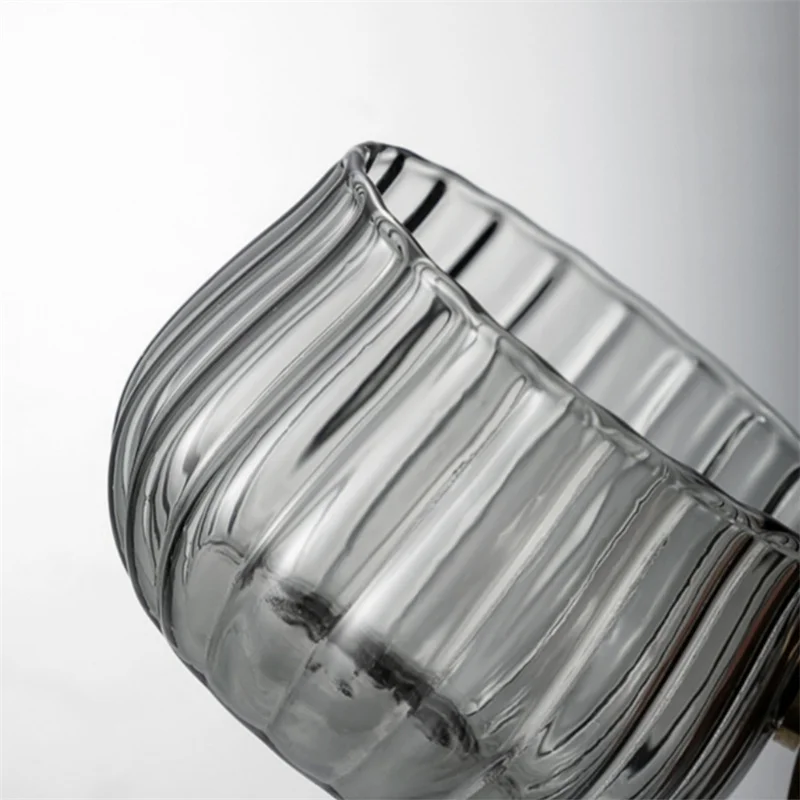 Eleganter Becher aus Borosilikatglas 200ml – Stilvolle Tasse für Kaffee und Tee, Wärmespeichernd, Spülmaschinenfest