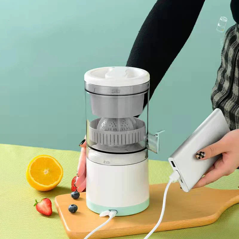 Tragbarer Entsafter 300ml – Kompakter Juicer mit USB-Aufladung, Leicht & BPA-frei