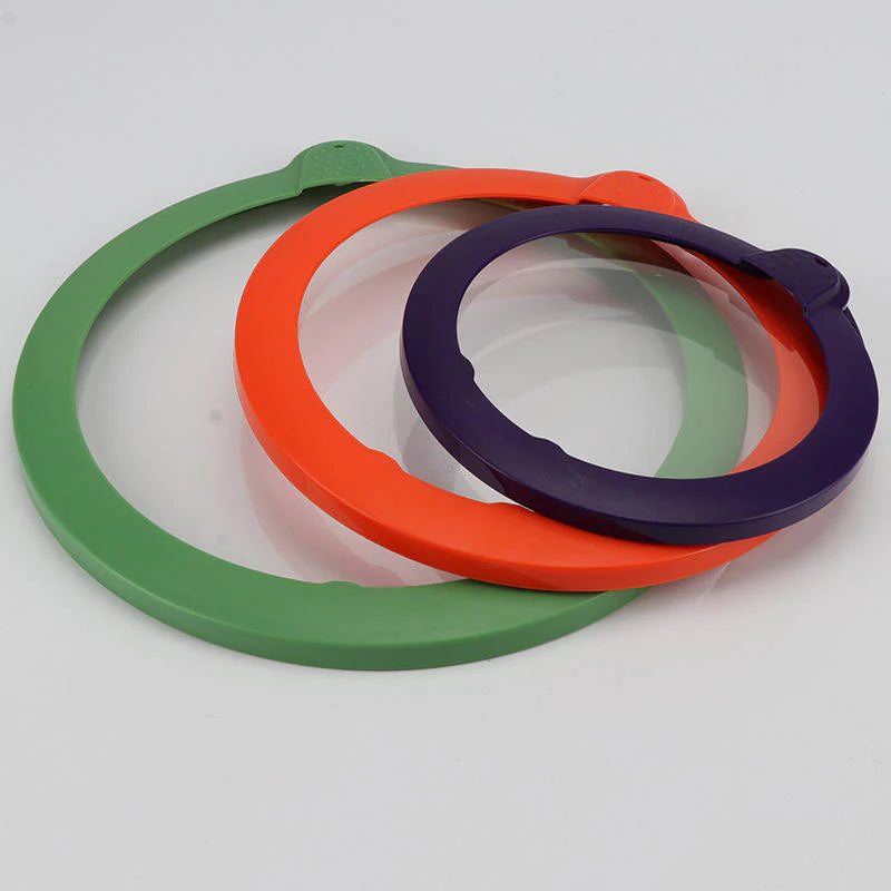 Frischhaltedeckel Set – Wiederverwendbar & Dehnbar – 5-teilig – BPA-frei