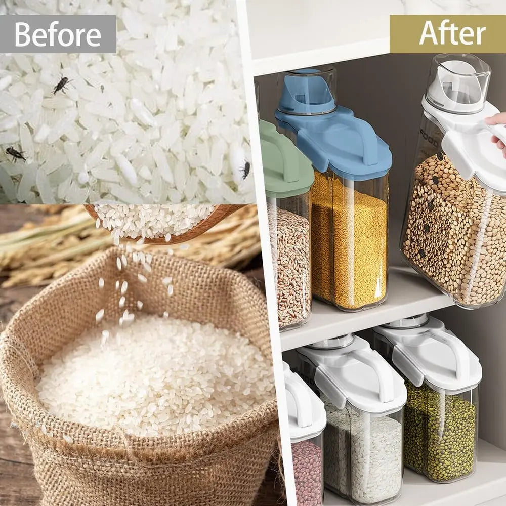 Clear Airtight Food Storage Containers Zorenza