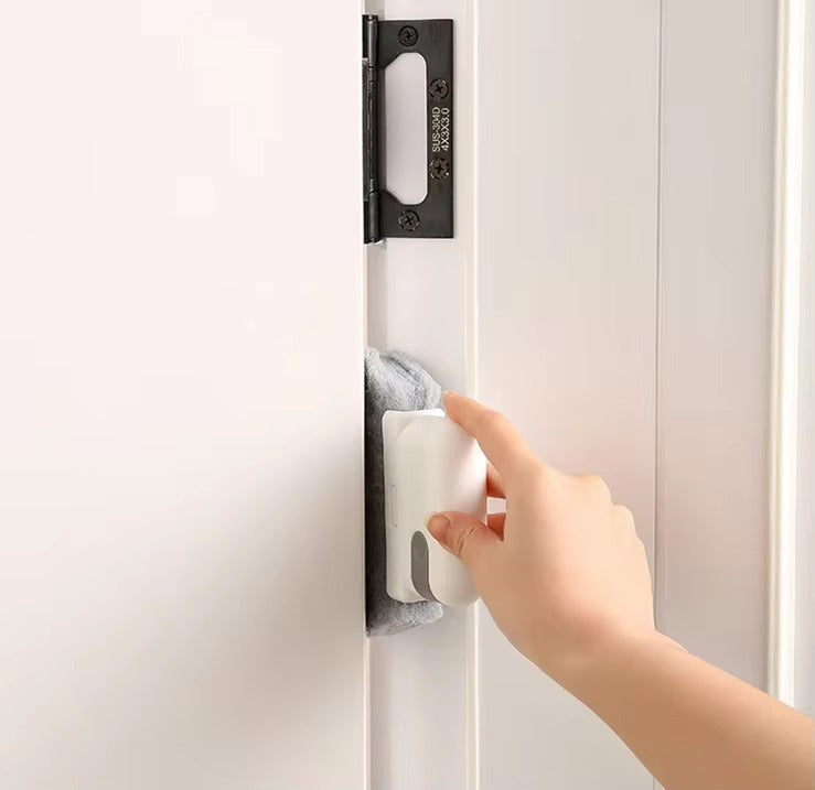 2-in-1 Fugenreinigungsbürste mit ergonomischem Griff für präzise Reinigung schmaler Kanten