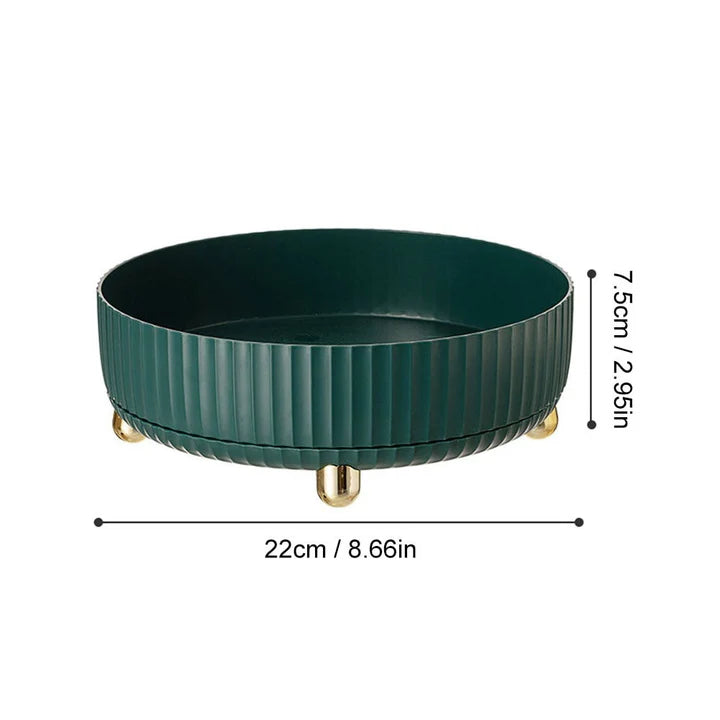 Drehbares Lagerregal, 360° Rotierender Küchen-Organizer