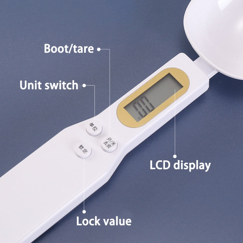 Elektronischer Messlöffel mit Waage, LCD-Display