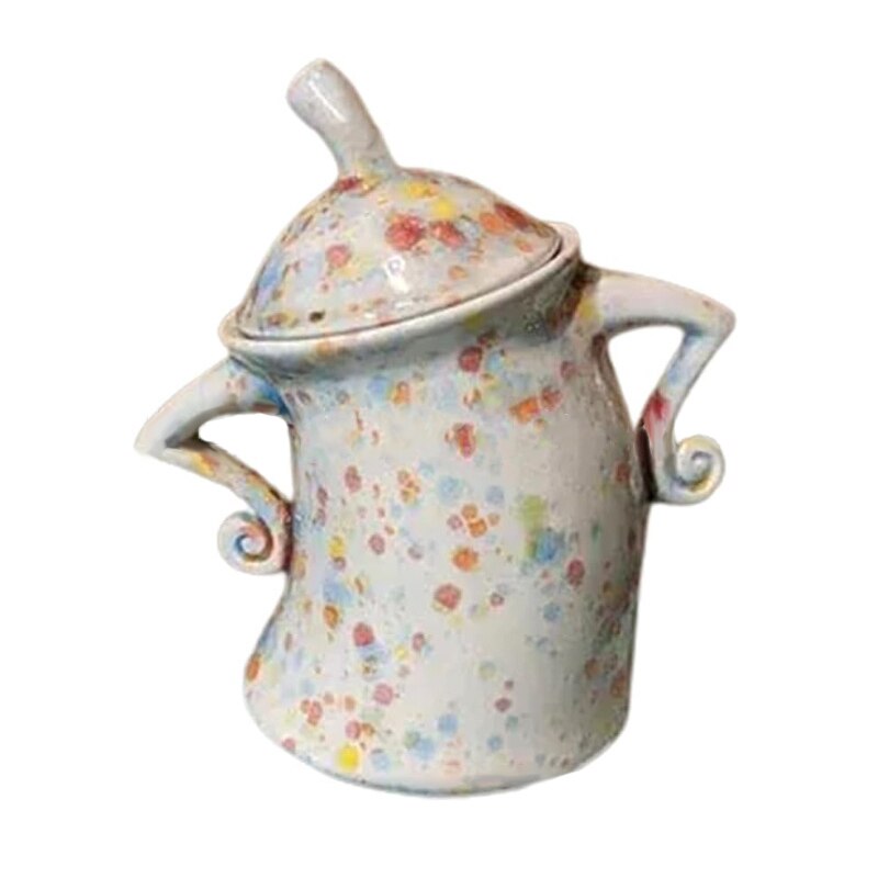 Vintage Vorratsbecher mit Deckel – Für Snacks & Deko