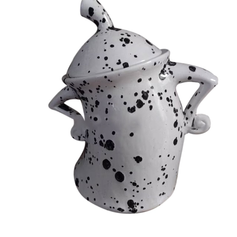 Vintage Vorratsbecher mit Deckel – Für Snacks & Deko