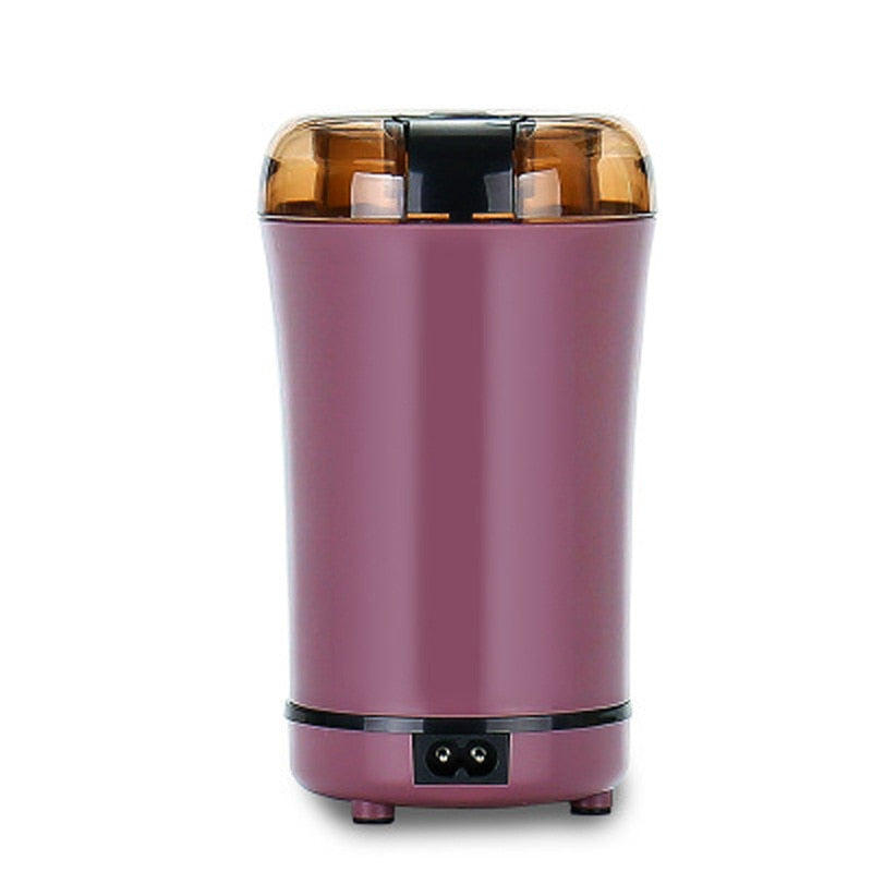 Elektrischer Mini-Schleifer aus Edelstahl für Gewürze, Kräuter und Kaffee, 50ml, Kompakt und Einfach zu Bedienen