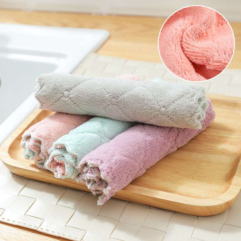 10er-Set Super Saugfähige Mikrofasertücher für die Küche, Reinigungstücher
