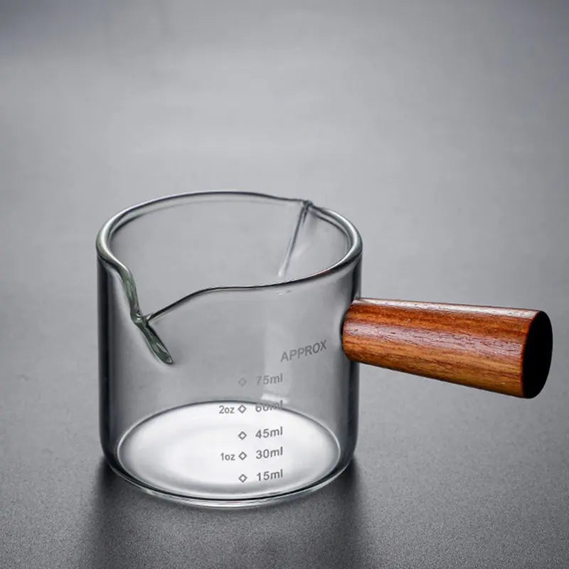 Messbecher, Glas Messbecher, Hitzebeständig mit Komfortgriff