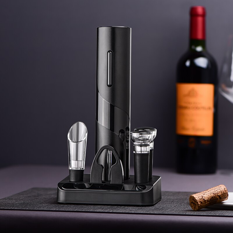 Elektrischer Weinöffner Set mit Zubehör – Mühelose Entkorkung für Weinliebhaber