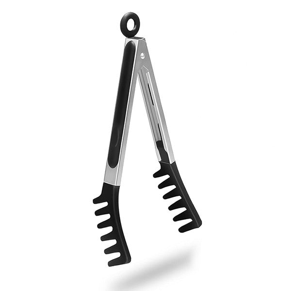Spaghettitang Silikon Nudelclip mit Edelstahlgriff – Pasta Scoop und Eiwit Separator, Ideal für Küchenutensilien