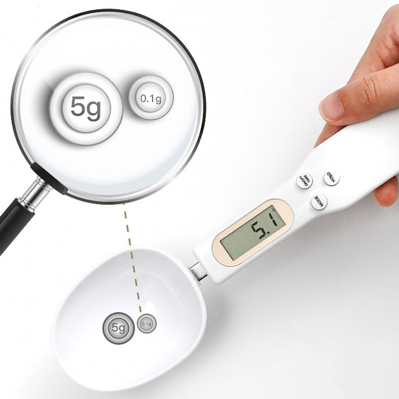 Elektronischer Messlöffel mit Waage, LCD-Display