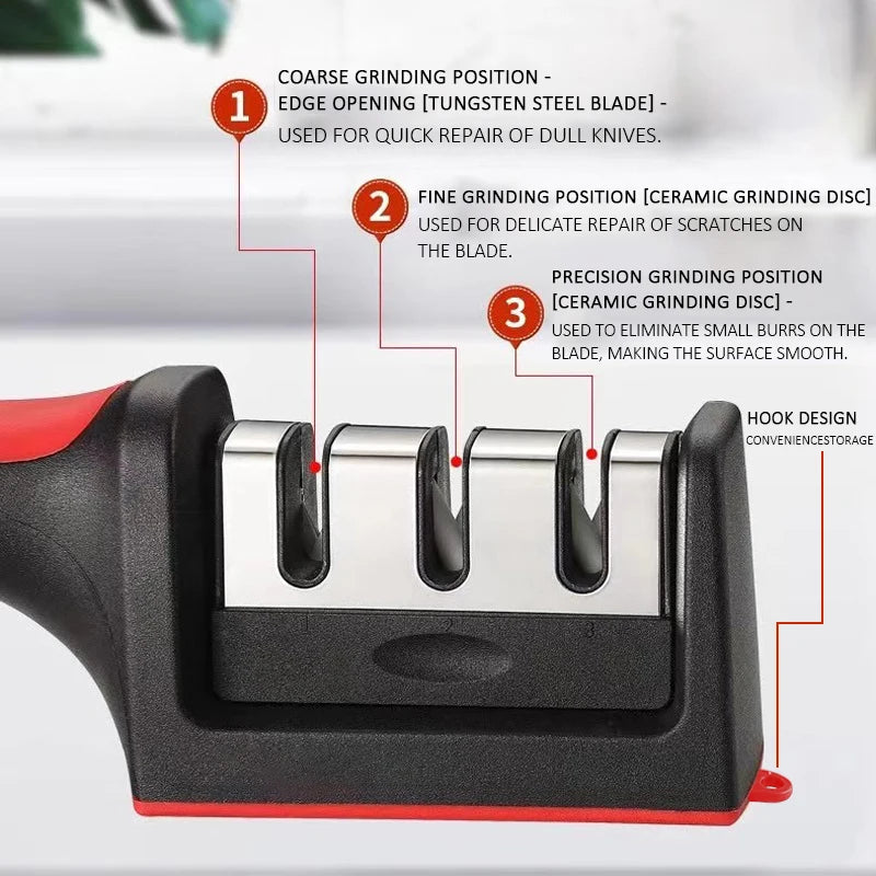 Messerschärfer, Küchenwerkzeug, Ergonomisches Design