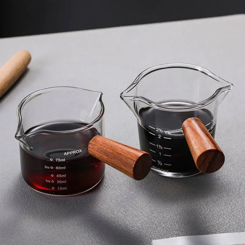 Messbecher, Glas Messbecher, Hitzebeständig mit Komfortgriff