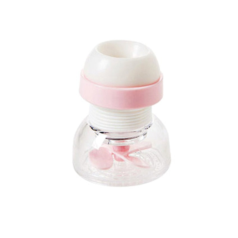 Set of 4 – 360 Grad Drehbarer Sprühkopf mit Filter – Flexibles Zubehör für Wasserhahn Küche