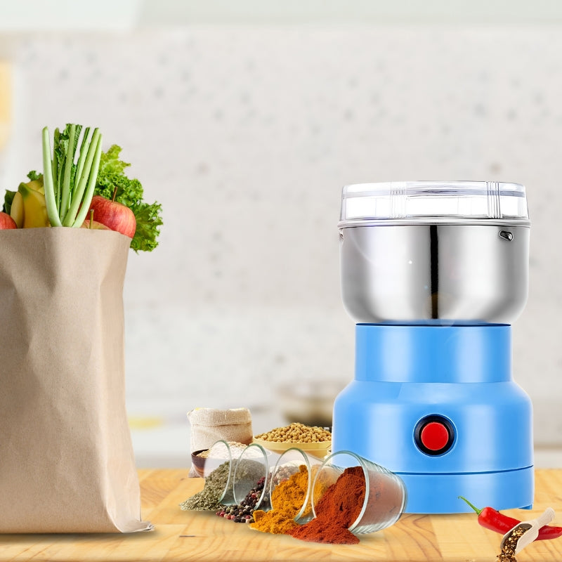 Kräuter- und Gewürzzerkleinerer für Kaffee, Nüsse & Kräuter, 250W, Edelstahl, 10 Sekunden Turbo-Mahlung