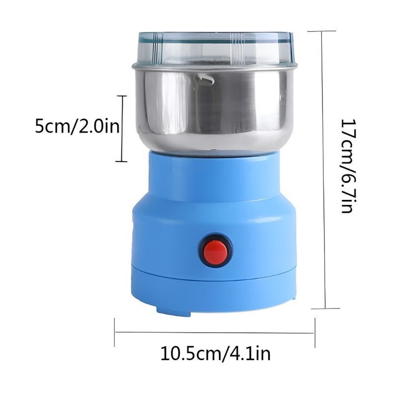 Kräuter- und Gewürzzerkleinerer für Kaffee, Nüsse & Kräuter, 250W, Edelstahl, 10 Sekunden Turbo-Mahlung