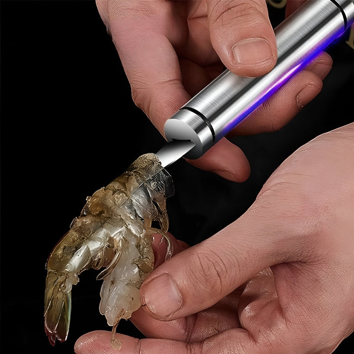 5 in 1 multifunktionales Krabbenschnur-Fischmaul-Messer – Garnelen, Fisch und Meeresfrüchte Zubereitung
