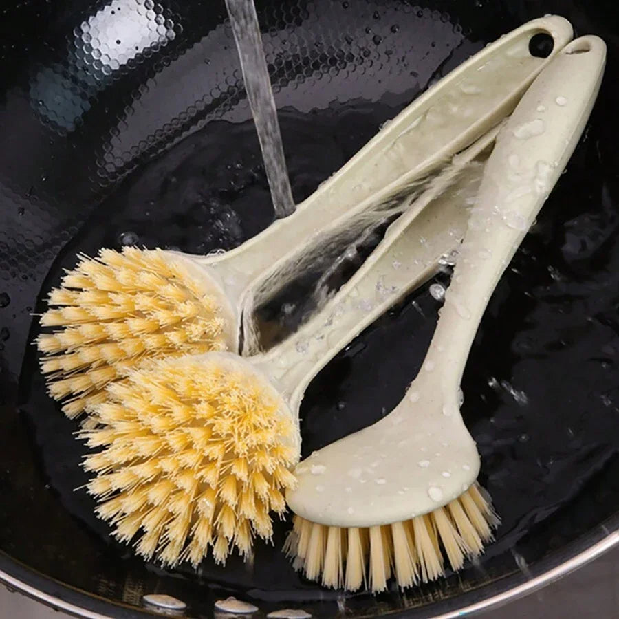 Küchenbürsten Set | Antihaft | Ergonomischer Griff | Kunststoff (5 Bürsten)