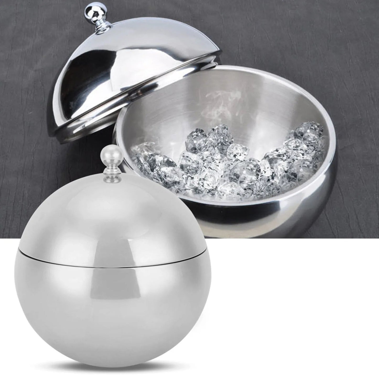 Eiskübel | Antihaft | Lange Kühlhaltung | Edelstahl