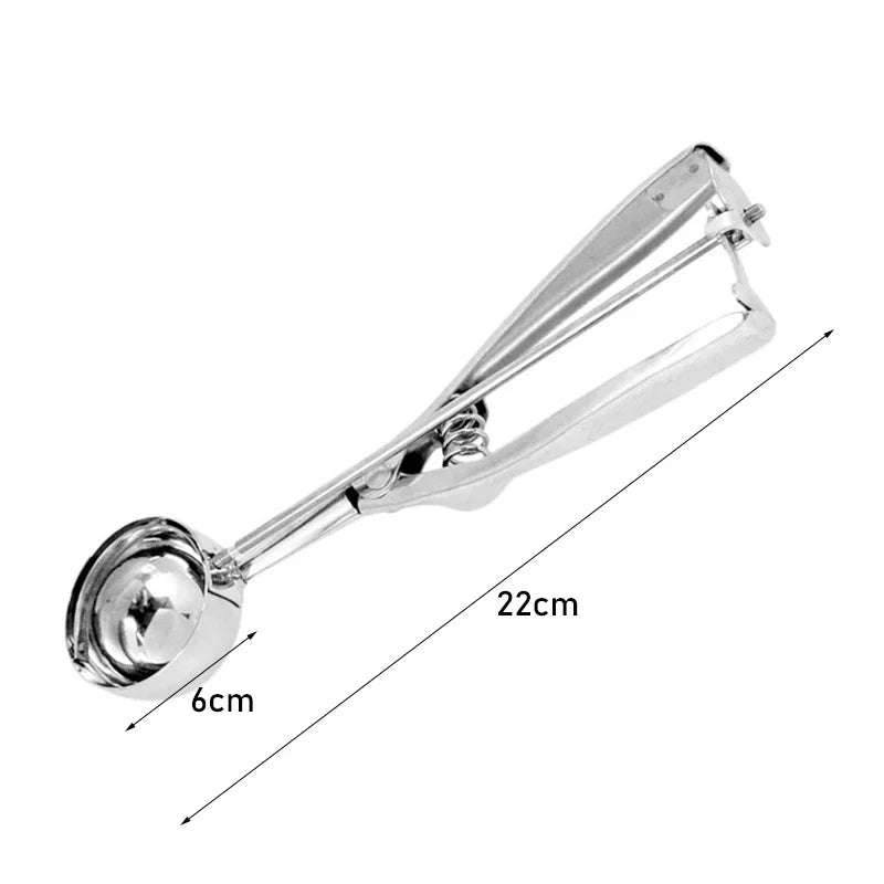Eisschaufel Set | Antihaft | Ergonomischer Griff | Edelstahl
