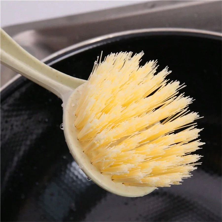 Küchenbürsten Set | Antihaft | Ergonomischer Griff | Kunststoff (5 Bürsten)