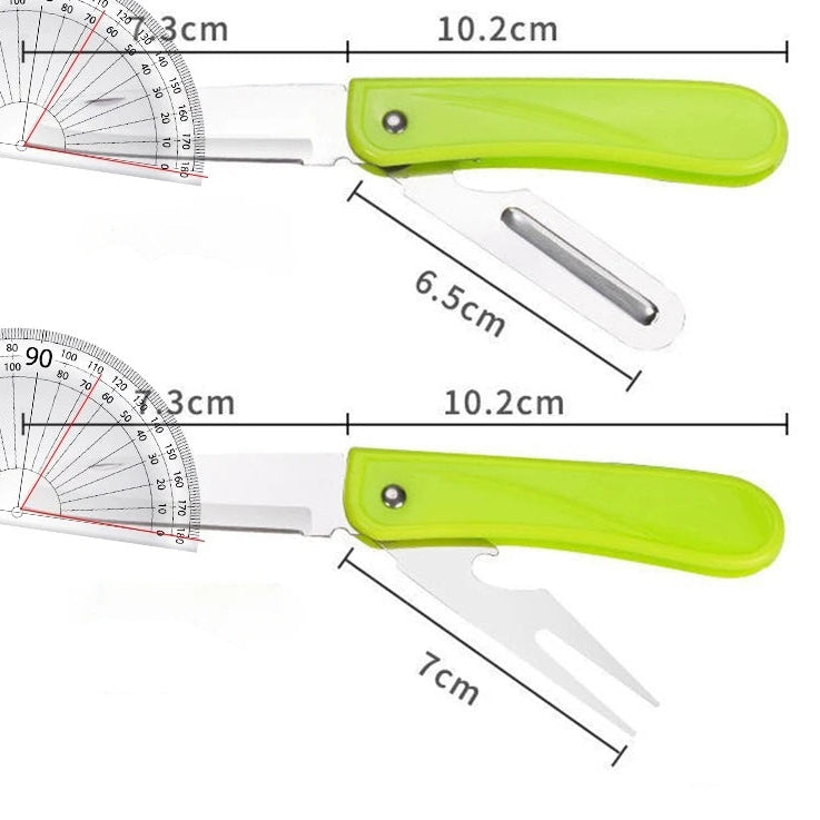 Klappmesser | Antihaft | Präzises Schneiden | Edelstahl