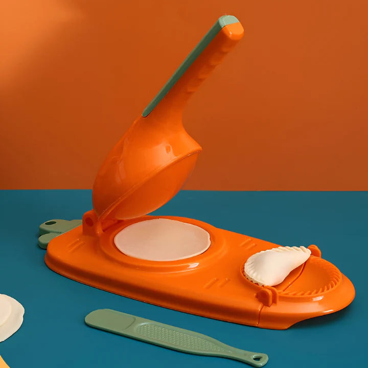 DIY Dumpling Maker - Teigtaschenformer für Maultaschen & Ravioli, Schnell und Einfach, Kunststoff, Spülmaschinenfest