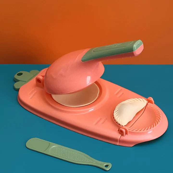 DIY Dumpling Maker - Teigtaschenformer für Maultaschen & Ravioli, Schnell und Einfach, Kunststoff, Spülmaschinenfest