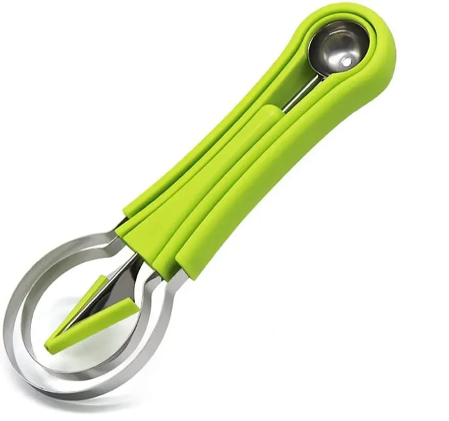 Melonenschneider | Ergonomisch | Gleichmäßiges Schneiden | Metall