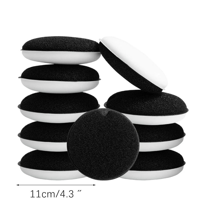 Doppelseitiger Schwamm | Antihaft | Vielseitige Reinigung | Luffa Baumwolle (10 KitchenSwish Schwämme)