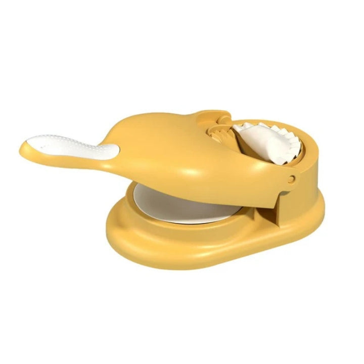 2-in-1 Knödelmaschine - Teigtaschenformer und Füllhilfe für Maultaschen, Ravioli & Knödel, Einfach & Schnell, Küchenutensilien