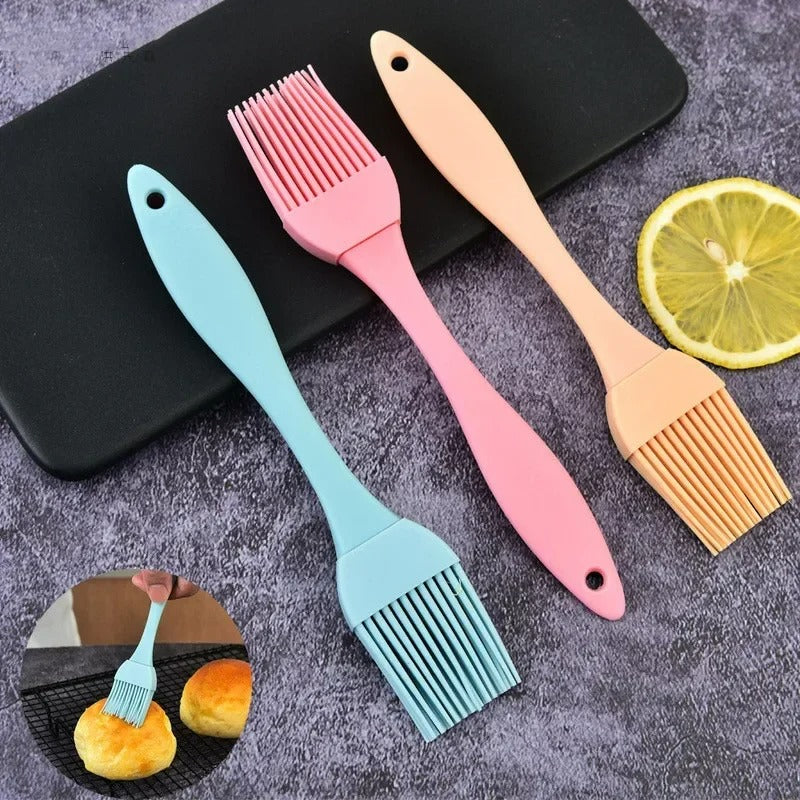 2er Set silikon Ölbarbecue Pinsel für Grillen, Kochen, Backen – hitzebeständig, vielseitig, Küchenutensilien für Öl, Saucen, Ei und Kräuter