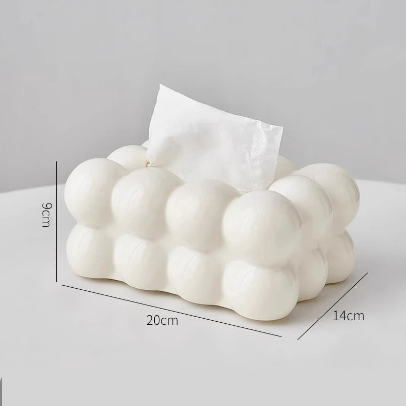 Tissue Box Organizer Cloud Design – Kreativer Handtuchspender für Wohnzimmer, Küche und Auto