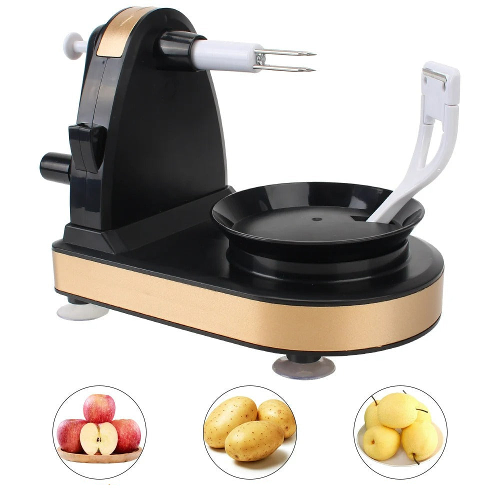 Handgedraaid Aardappelschiller & Appelschiller Snijmachine – Multifunctionele Keukensnijder voor Aardappelen, Appels, Peren, en Meer