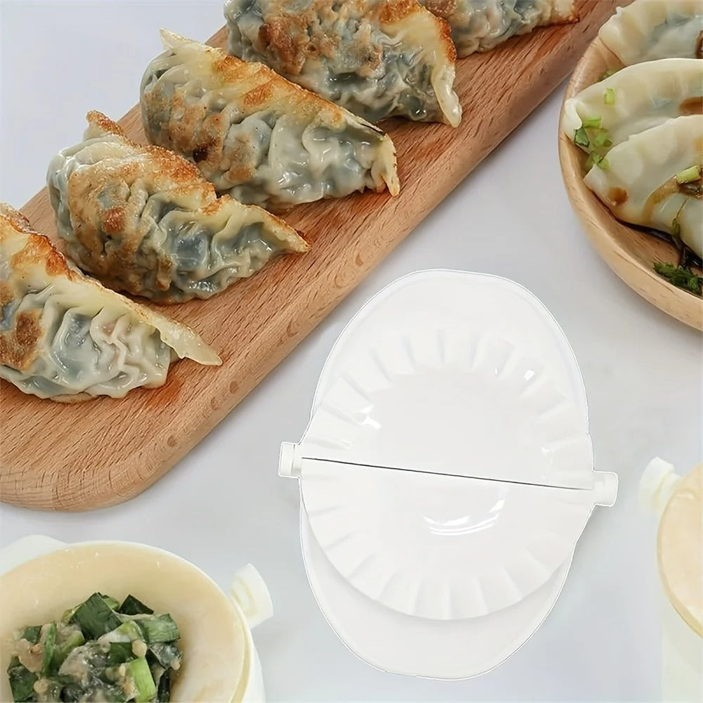 Knoedelmaker 4-Formate Ravioli Gyoza Dumpling Form, Einfach & Umweltfreundlich