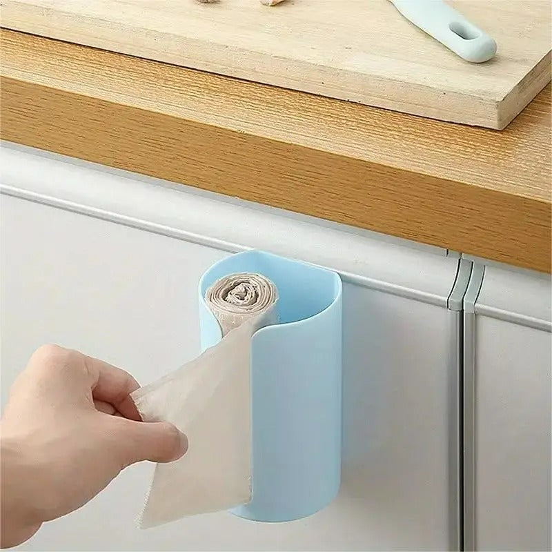 2 Stuks Wandmontierte Aufbewahrungsbox für Müllbeutel – Platzsparender Organizer für die Küche