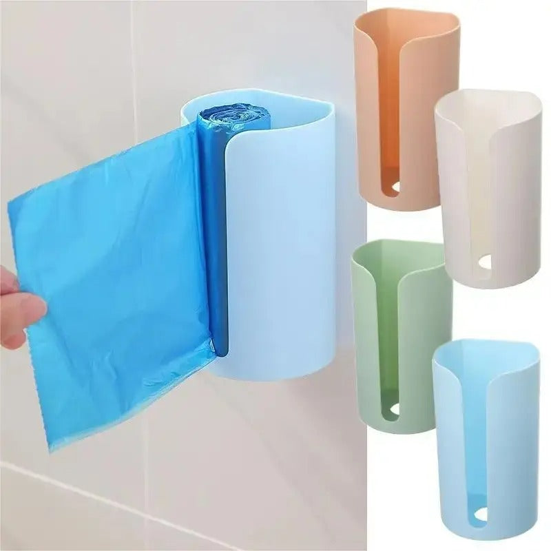 2 Stuks Wandmontierte Aufbewahrungsbox für Müllbeutel – Platzsparender Organizer für die Küche