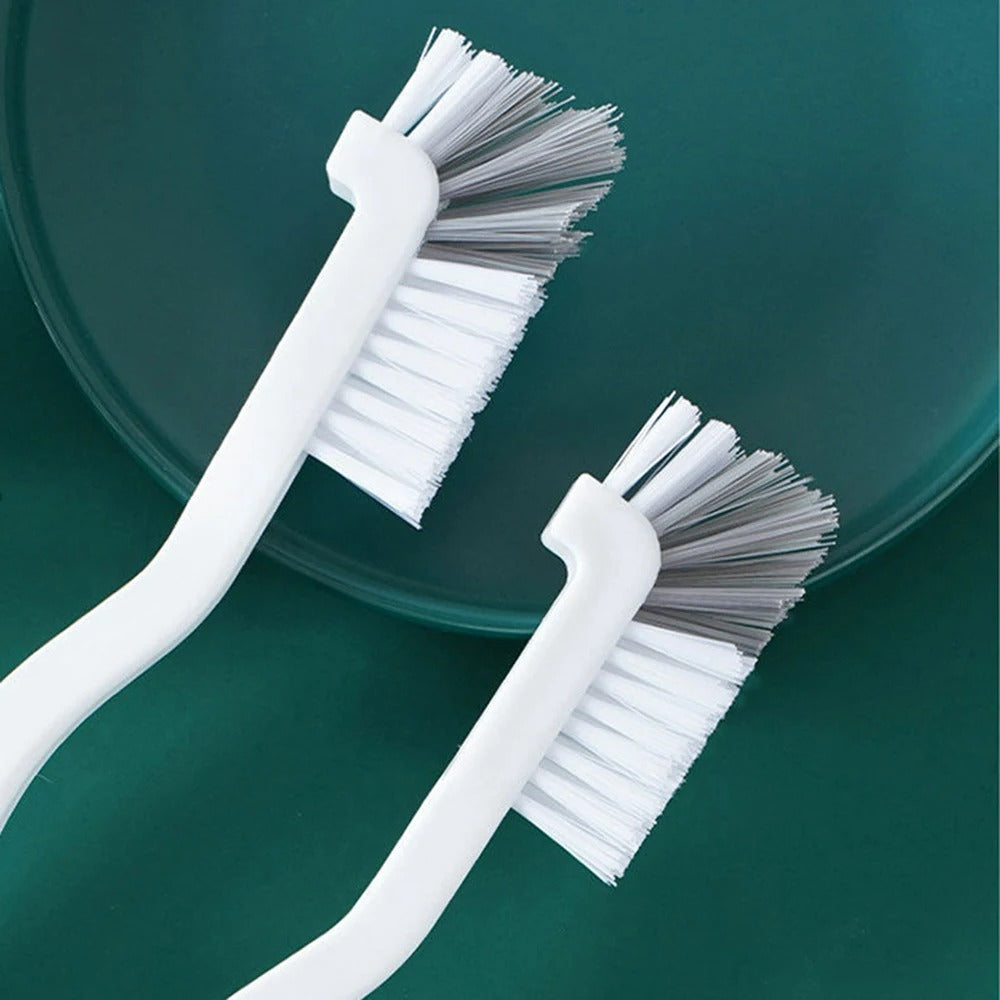 Japanische Bekerborstel mit langem Griff, flexible Reinigungsbürste für Tassen und Flaschen, rotierbarer Kopf, Wandhängend