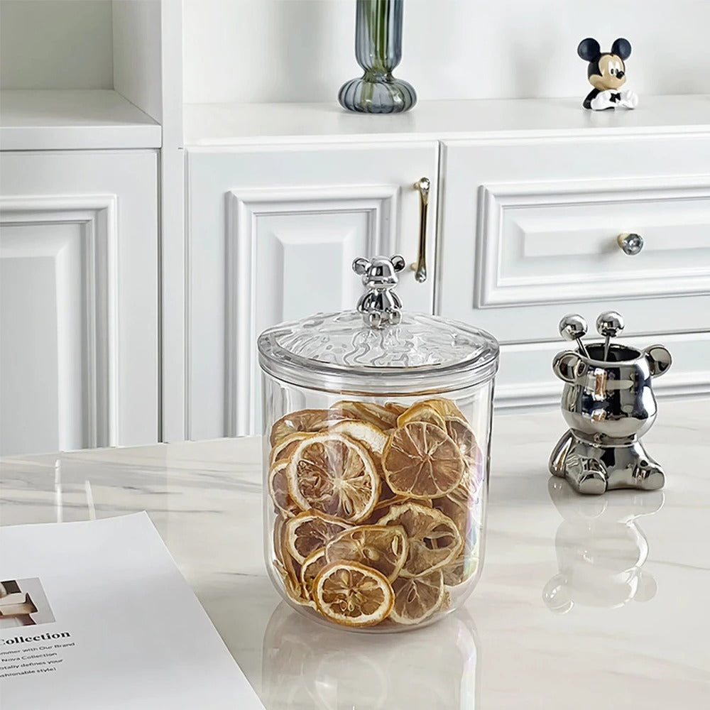 Transparente Lebensmittel-Aufbewahrungsbox mit Deckel, Feuchtigkeitsbeständig, 900ml – 2600ml
