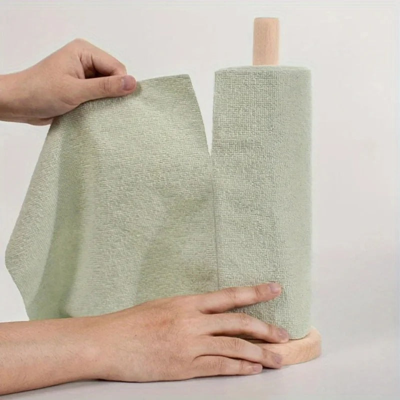 1 Rolle Küchenreinigungstücher, Staubfreie und Absorbierende Putztücher für Haushalt und Auto