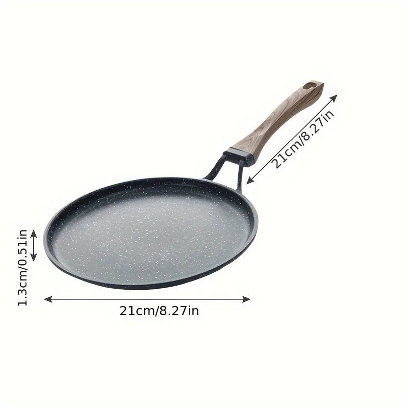 Antihaft Bratpfanne für Eier und Pfannkuchen – 21 cm Flapjack Pfanne, Für Alle Herdarten