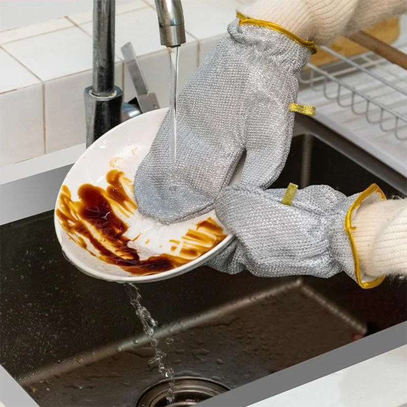 Spülhandschuhe – Silikon & Hitzebeständig – Wiederverwendbar & Spülmaschinenfest