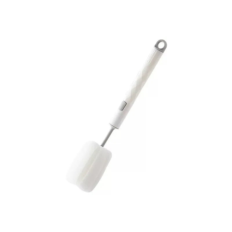 2er Set Soft Sponge Cup Brush, Lange Griffe, Flaschen- & Glasbürste für Reinigung von Gläsern, Tassen und Flaschen – Spülbürste für Küche