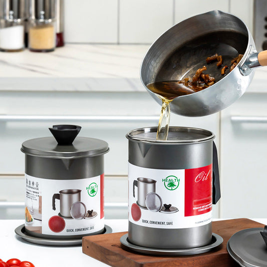 Ölfilter für gebrauchtes Öl – Edelstahl Sieb, 1200ml-1700ml