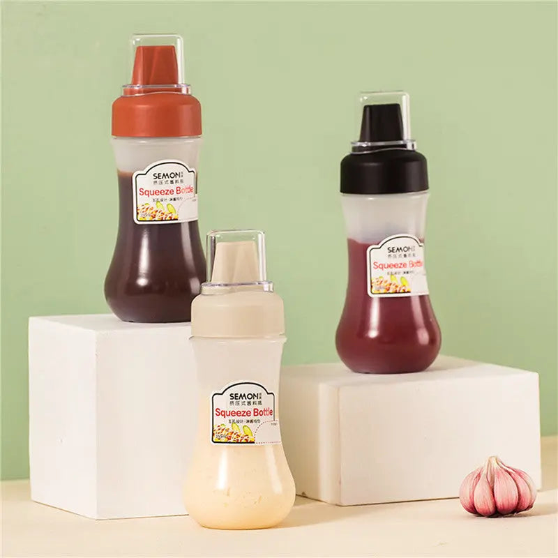 1+1 GRATIS | Mehrloch-Soßenflasche – Gleichmäßiges Dosieren leicht gemacht Mivoza Deutschland