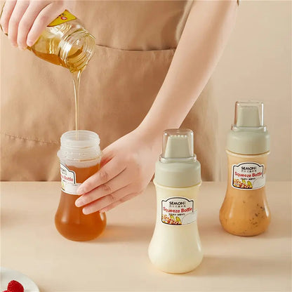 1+1 GRATIS | Mehrloch-Soßenflasche – Gleichmäßiges Dosieren leicht gemacht Mivoza Deutschland