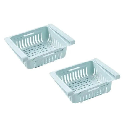 1+1 Gratis | Ausziehbare & Erweiterbare Kühlschrank-Schublade Mivoza Deutschland