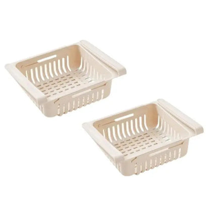 1+1 Gratis | Ausziehbare & Erweiterbare Kühlschrank-Schublade Mivoza Deutschland