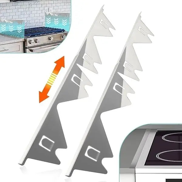 1+1 Gratis | Teleskop-Abdeckleisten aus Edelstahl für Herdspalten Mivoza Deutschland