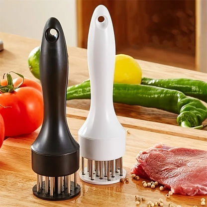 Edelstahl Fleischzartmacher mit Nadeln – Perfekt für Steaks & Fleischgerichte